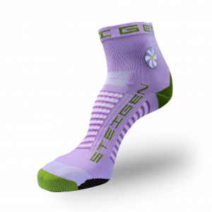Lavender Running Socks ¼ Length