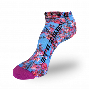 Spring Blossom Running Socks Zero Length