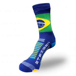 Brazil Running Socks ¾ Length
