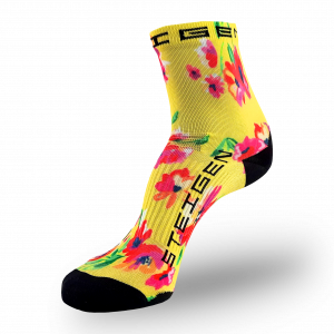 Spring Floral Running Socks ½ Length