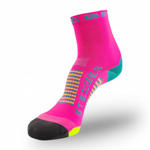 Pink Candy Running Socks ½ Length