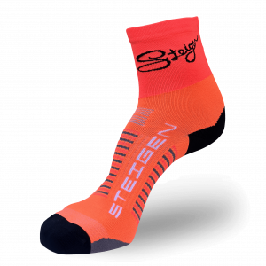 Fizzy Orange Socks ½ Length
