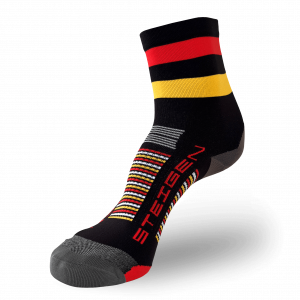FORT BLACK RUNNING SOCKS ½ LENGTH